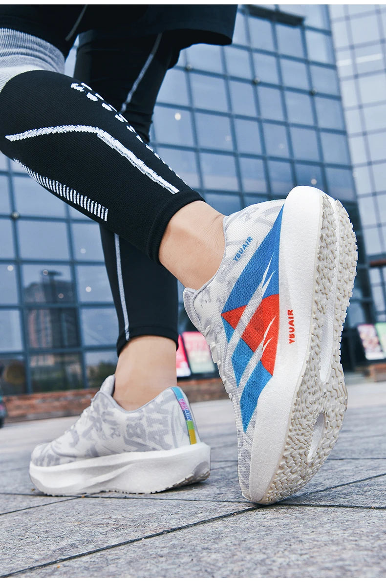 Zapatillas para correr originales para hombre, con placa de carbono, para maratón, deportivas, para golf, ligeras, cómodas, para mujer, atléticas, para carreras al aire libre