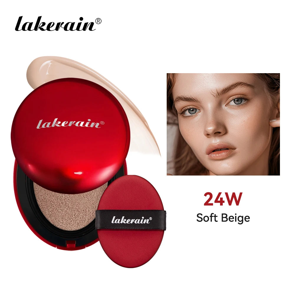 Mask Fit Red Cushion Foundation Long-Lasting Lightweight Buildable Coverage Semi-Matte Finish Korean Cushion Founda