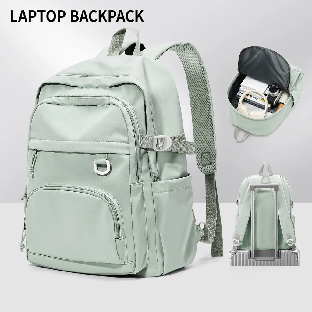 Mochila escolar para mujeres, adolescentes, niñas, niños, mochila escolar para niños, mochila informal de viaje para ordenador portátil, mochila universitaria, mochila de trabajo