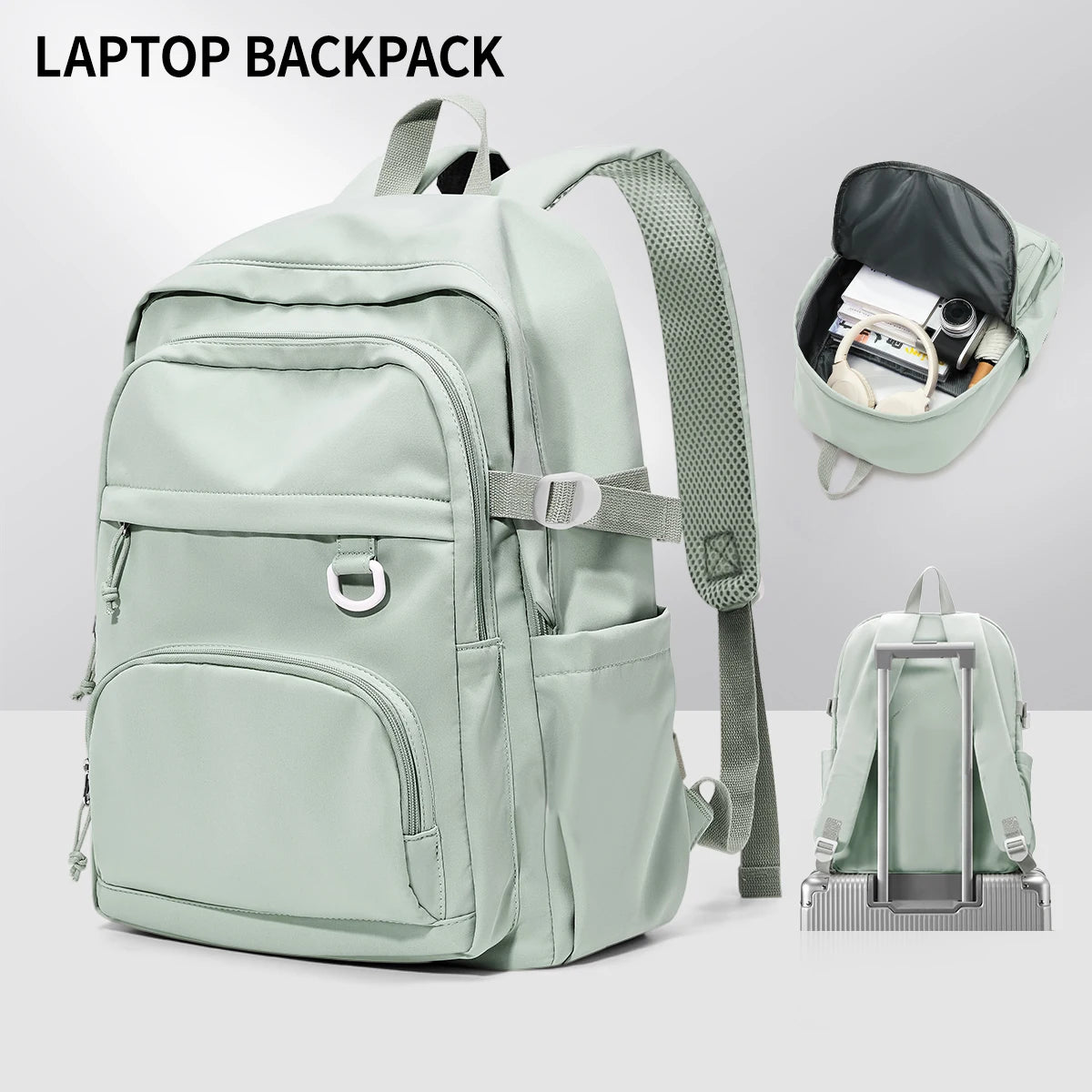 Mochila escolar para mujeres, adolescentes, niñas, niños, mochila escolar para niños, mochila informal de viaje para ordenador portátil, mochila universitaria, mochila de trabajo