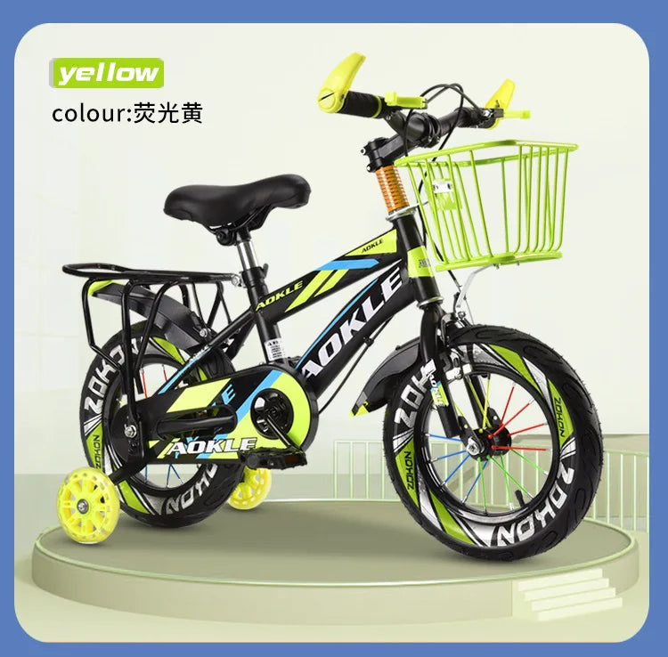 Bicicletas para niños, bicicletas con estructura de acero al carbono de 12-18 pulgadas para niños de 2 a 10 años, pueden andar en bicicleta, bicicletas para niños y niñas, nuevas