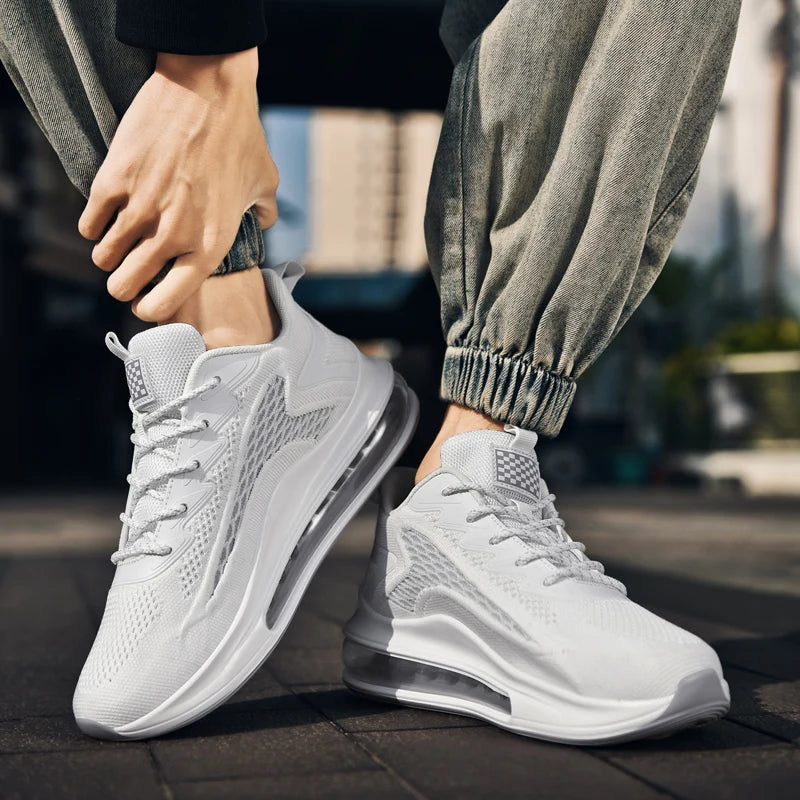 tenis masculino zapatos de hombre zapatillas hombre Zapatillas de deporte para hombre, zapatos informales, tenis de lujo, transpirables, mocasines de moda para correr
