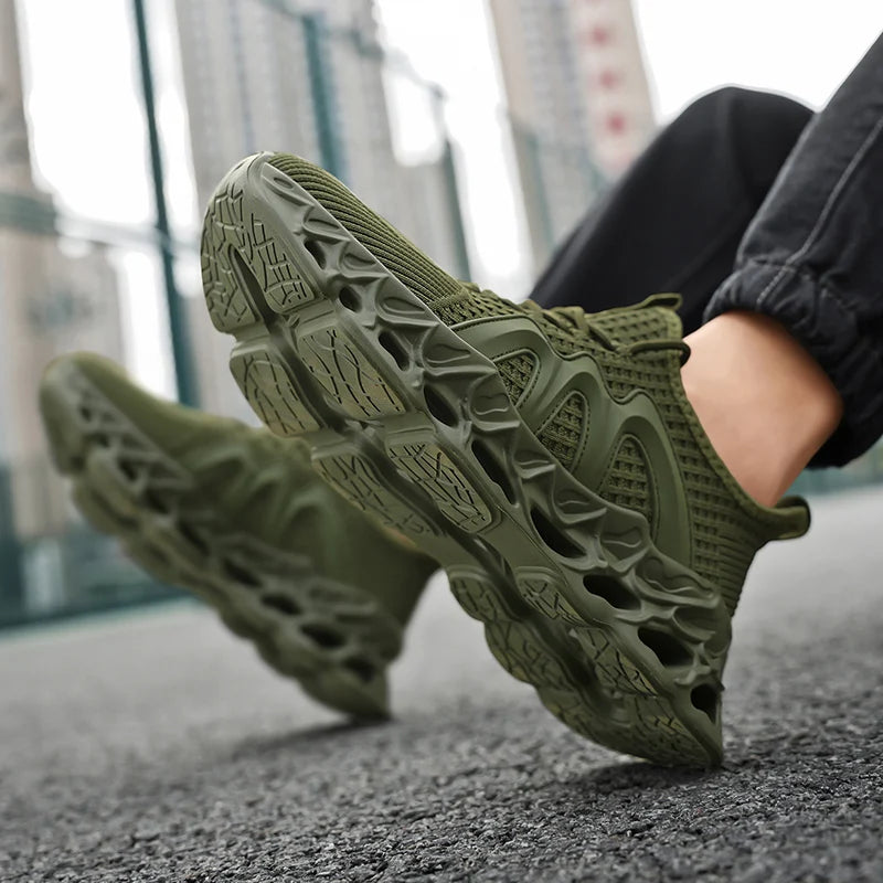 Zapatos de hombre, zapatillas de deporte informales para hombre, tenis, zapatos de lujo, zapatos de entrenamiento para carreras, zapatos transpirables, mocasines de moda, zapatos para correr para hombre