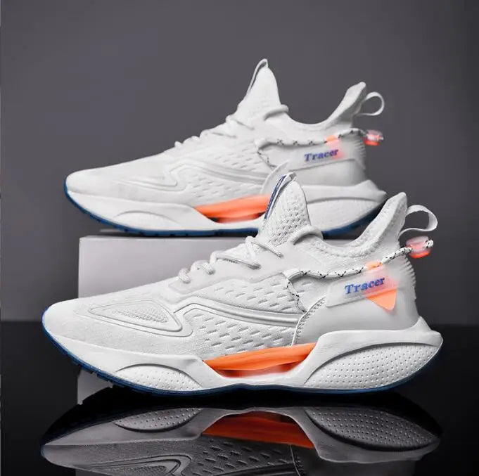 Zapatillas de deporte para hombre, transpirables, a la moda, para correr, cómodos, informales, zapatos deportivos ligeros para hombre