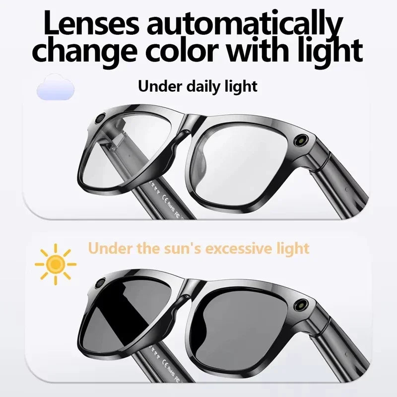 Lentes Inteligentes Lenovo con Cámara 8K, Asistente GPT, Bluetooth y Traducción en Tiempo Real