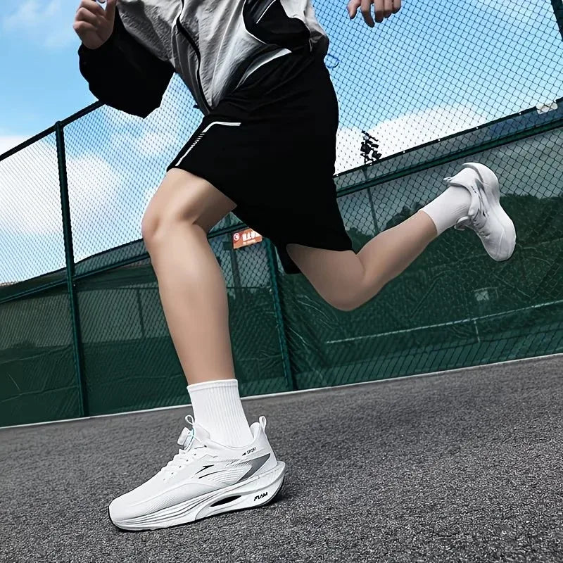 Zapatillas deportivas para hombre, zapatillas informales para maratón, transpirables, ligeras, cómodas, atléticas, antideslizantes, para caminar al aire libre