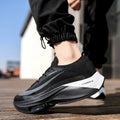 Zapatillas de Running para Hombre con Amortiguación de Aire y Placa de Carbono, Zapatillas Deportivas Ligeras para Mujer para Correr, Gimnasio, Entrenamiento, Parejas