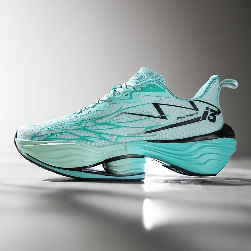 Zapatos deportivos para hombre, zapatillas de deporte para mujer, zapatillas para correr con placa de carbono para maratón, zapatos de entrenamiento de atletismo ligeros que absorben los golpes