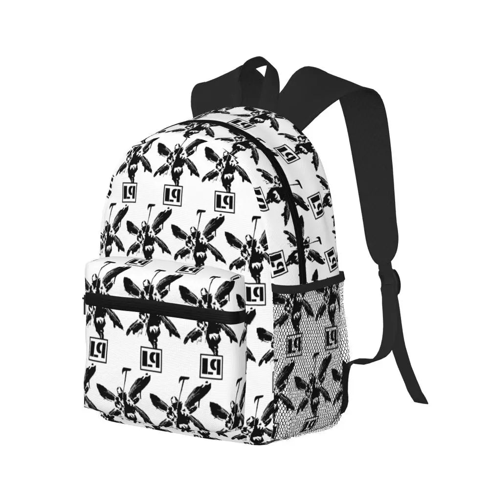 L-Linkin-S P-Park-S Band Mochila para estudiantes Mochila escolar Mochila de viaje para senderismo para niños y niñas Mochila de moda Bolsos de hombro