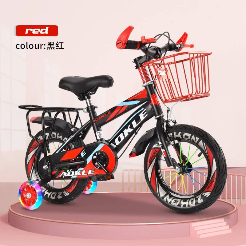 Bicicletas para niños, bicicletas con estructura de acero al carbono de 12-18 pulgadas para niños de 2 a 10 años, pueden andar en bicicleta, bicicletas para niños y niñas, nuevas