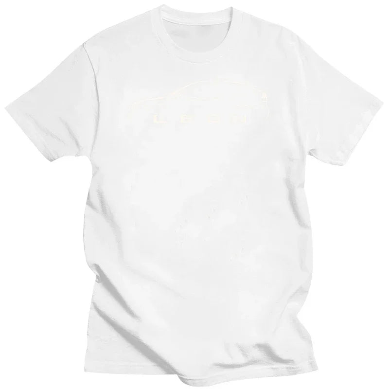 Camiseta de algodón de manga corta para hombre, camisa de diseño de coche clásico inspirado en león de España, nueva moda de verano