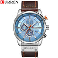 Reloj de Pulsera CURREN 8291 para Hombre, Cronógrafo de Cuarzo, Estilo Casual, Deportivo, Militar, de Moda, para Caballero