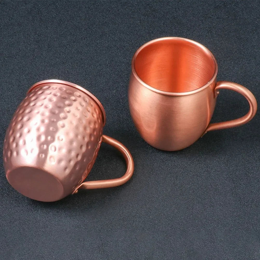 Taza de Cobre Puro de 530 ml, Taza Moscow Mule, Taza para Cócteles, Taza de Cobre Puro para Restaurante, Bar, Bebidas Frías