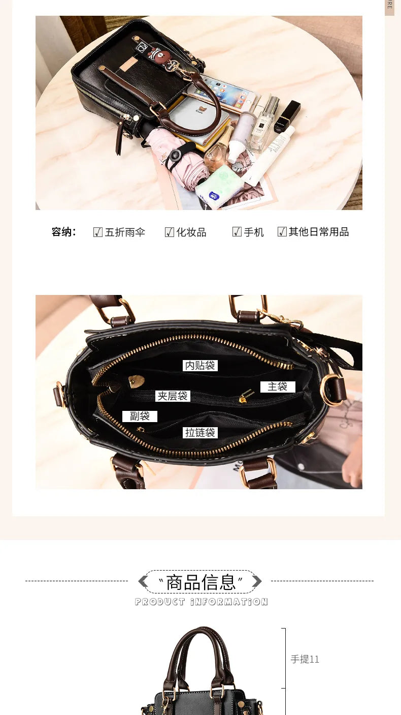 Bolso de mano de diseñador de marca de lujo para mujer, bolso de hombro de nueva tendencia a la moda, bolso cruzado Retro clásico, bolso cuadrado pequeño para ir al trabajo