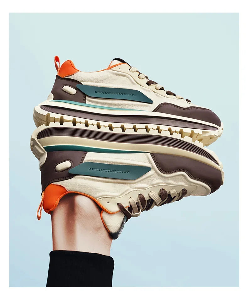 Zapatillas Deportivas Transpirables para Hombre, Primavera 2026, con Suela Suave Antideslizante, Blancas, Modernas, Estilo Casual