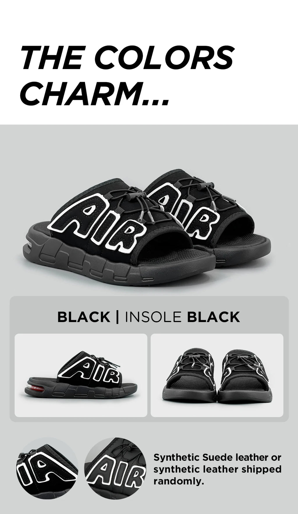 Zapatillas de Hombre con diseño de cojín de aire, novedad de verano, Zapatillas deportivas antideslizantes suaves de PVC para Hombre, Chanclas para Hombre