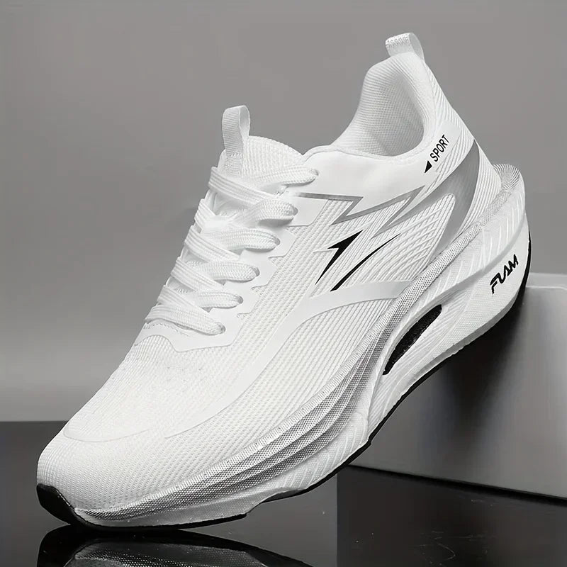 Zapatillas deportivas para hombre, zapatillas informales para maratón, transpirables, ligeras, cómodas, atléticas, antideslizantes, para caminar al aire libre
