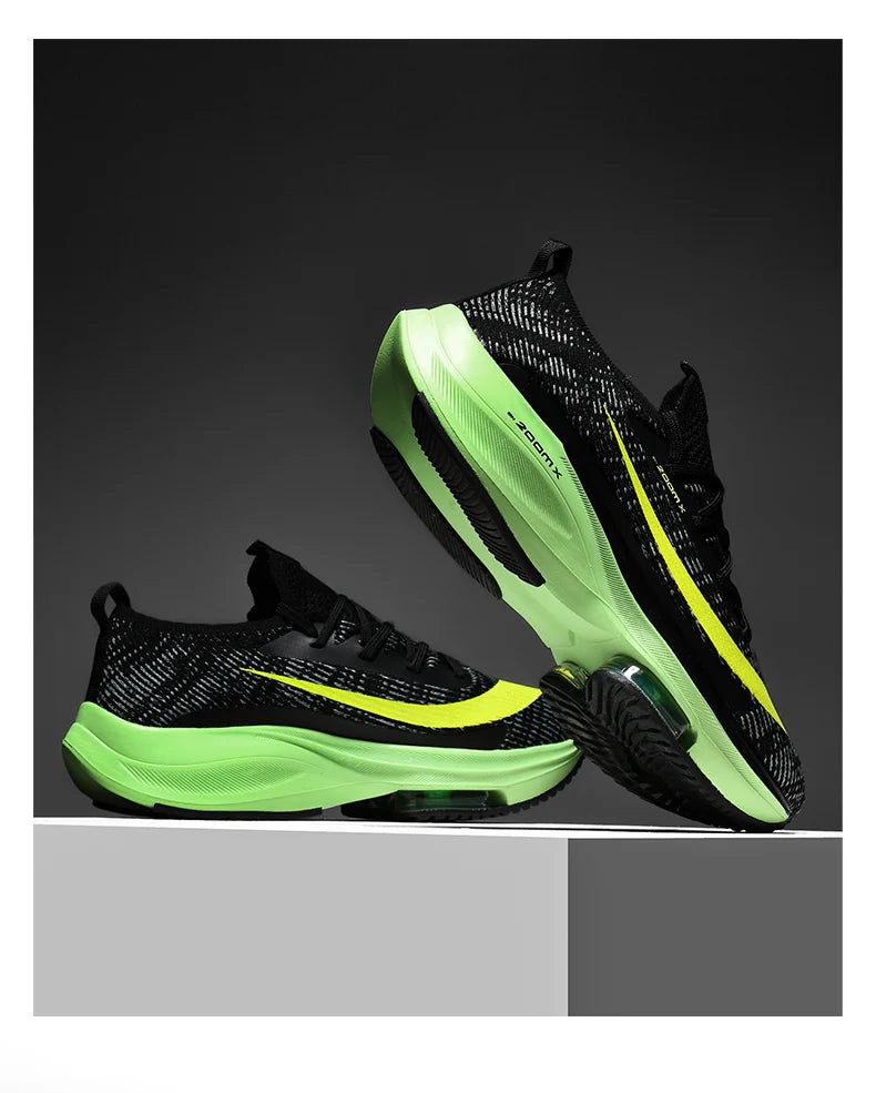 Zapatillas deportivas para correr con cojín de aire para hombre, transpirables, ligeras, cómodas, para entrenamiento atlético, tenis