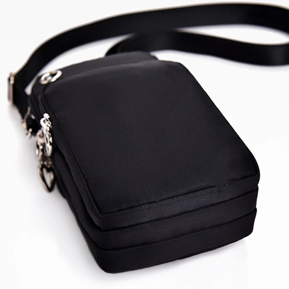 Bolsos cruzados pequeños con gráficos de gato para mujer, Mini bolso para teléfono móvil con animales Harajuku, bandolera para adolescentes, bolsos y bolsos para mujer