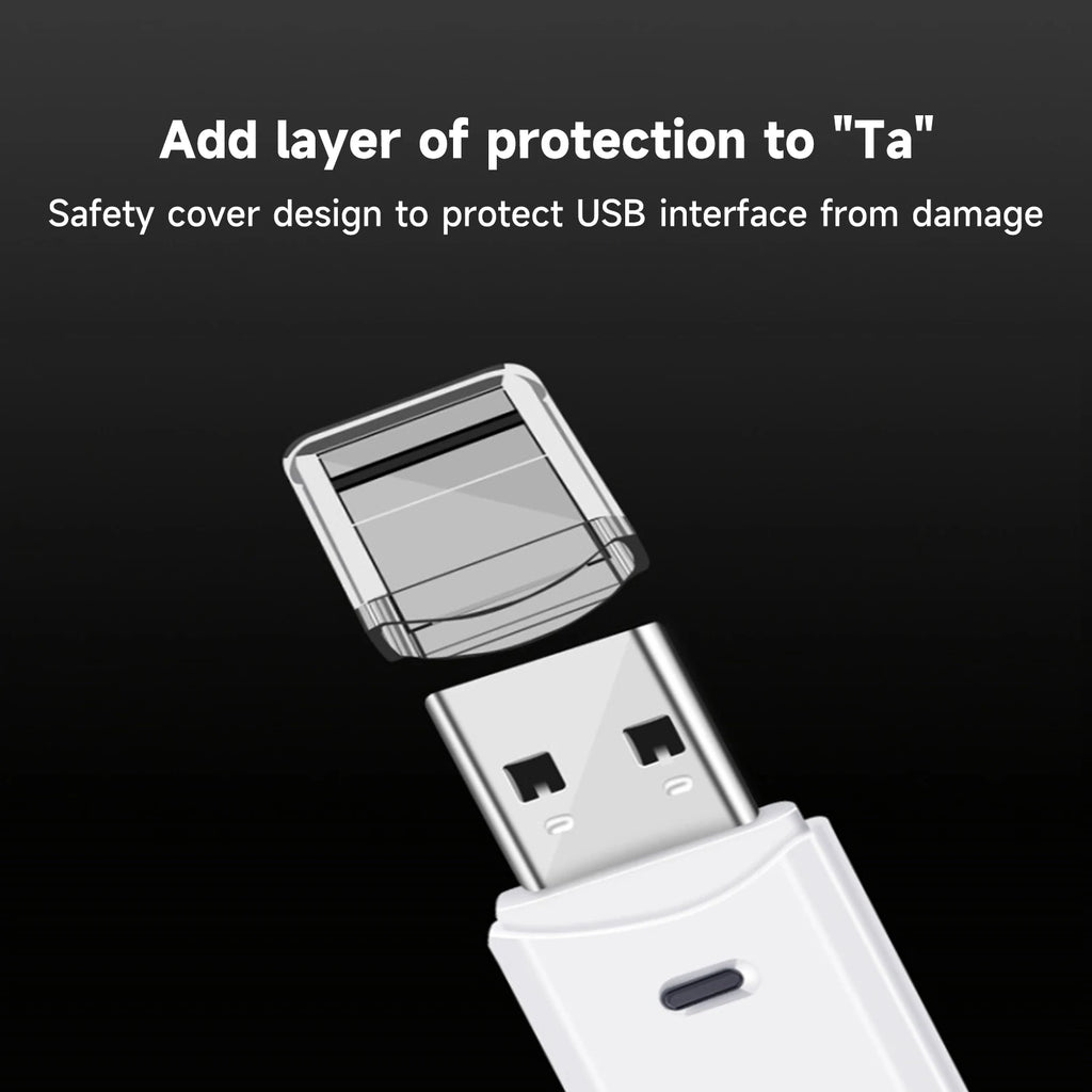 4-in-1 USB 3.0 Card Reader – High Speed TF/SD/Micro SD Adapter for PC & Laptop