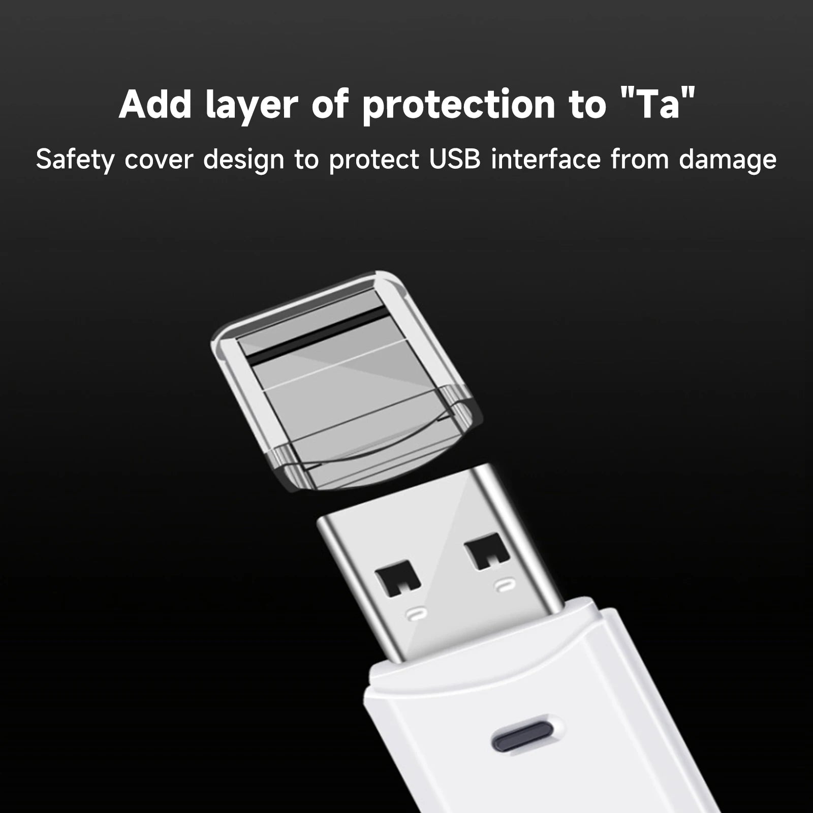 4-in-1 USB 3.0 Card Reader – High Speed TF/SD/Micro SD Adapter for PC & Laptop