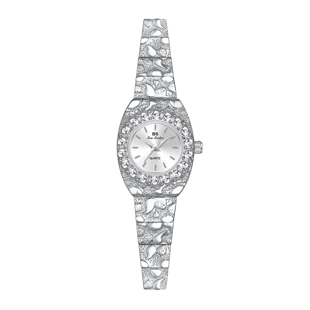 Relojes Bee Sister para mujer, novia, relojes de cuarzo para mujer, nicho de lujo, resistente al agua, reloj de pulsera elegante para mujer