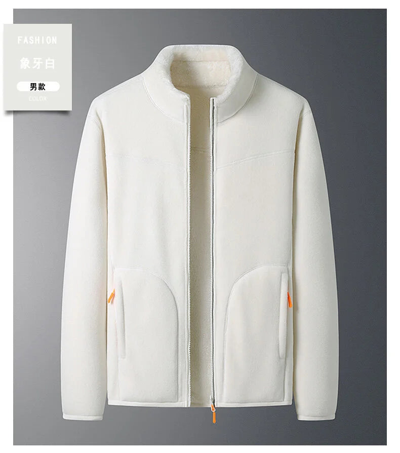 Unisex Fleece Hoodie for Men and Women, Oversized Sportswear, Warm and Thick, Classic Casual Sweatshirt, Autumn and Winter Fashion