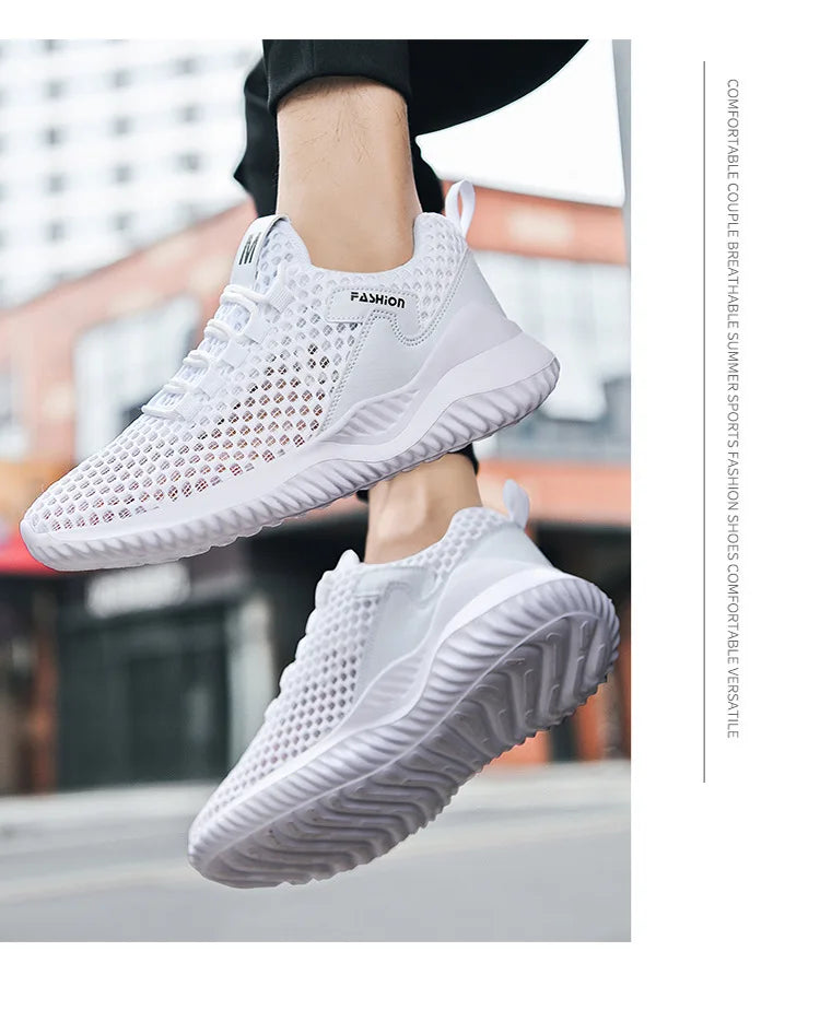 Zapatillas de Verano 2026 para Hombre, Mocasines Transpirables de Malla, Zapatos Casuales Cómodos para Caminar, Zapatillas Deportivas para Correr
