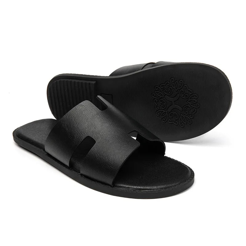 Nuevas sandalias casuales para hombre, para uso diario, baño, exterior, antideslizantes, resistentes al desgaste, ligeras y frescas.