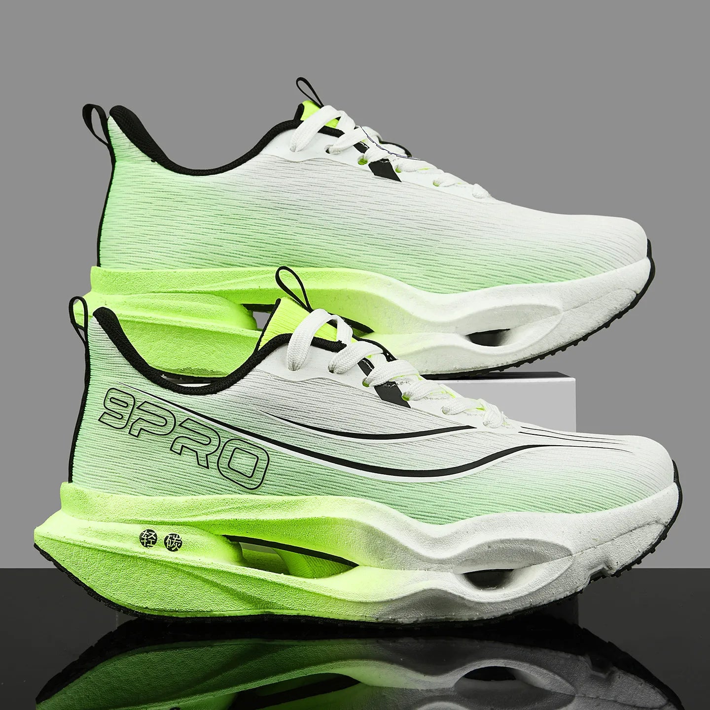 Zapatillas Deportivas para Hombre, Especializadas para Maratón, con Placa de Carbono, Transpirables, Ligeras, Cómodas, Antideslizantes, para Mujer