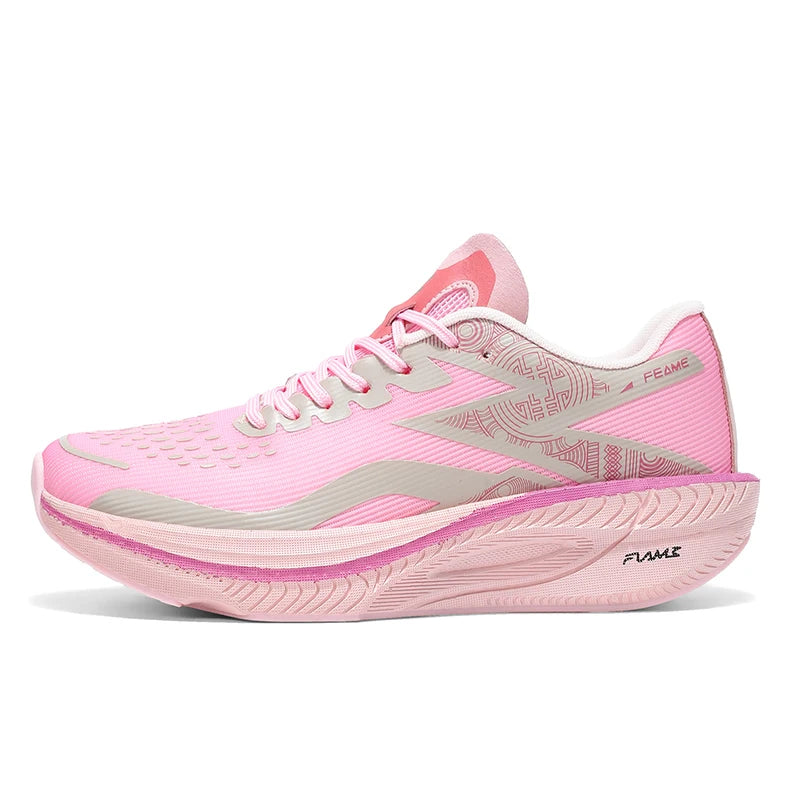 Zapatillas de running con placa de carbono para hombre y mujer, zapatillas profesionales para maratón, transpirables, ligeras, para entrenamiento y carrera en carretera.