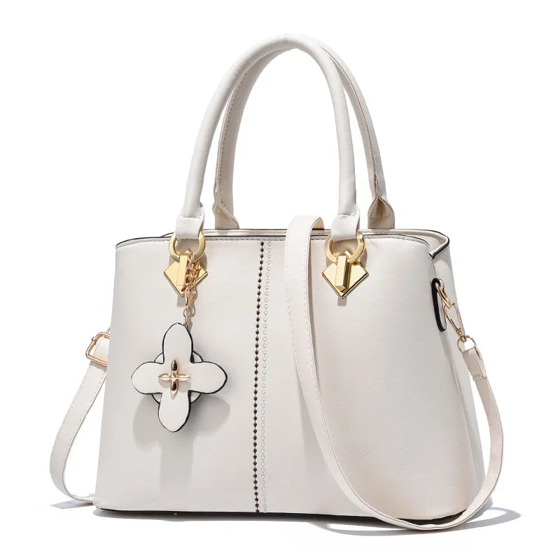 New 2026 Women's Shoulder Bag, Luxury Designer Handbag, Embossed Monogram Leather Bag, Crossbody Bag