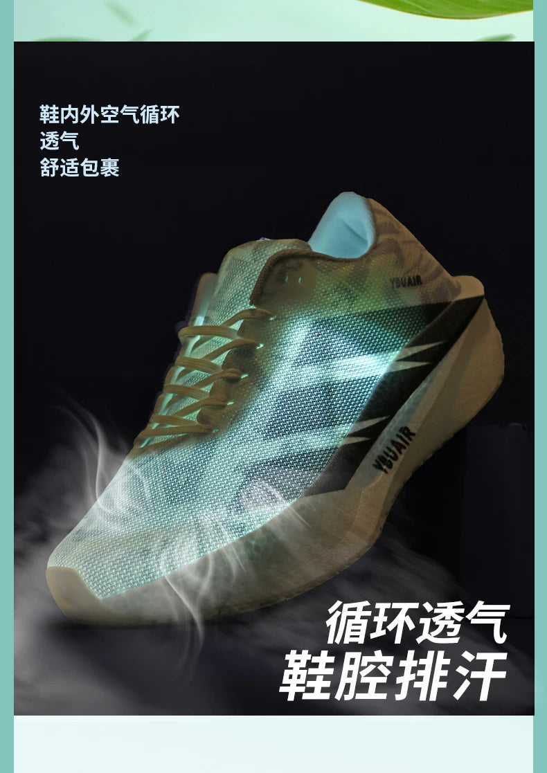 Zapatillas para correr originales para hombre, con placa de carbono, para maratón, deportivas, para golf, ligeras, cómodas, para mujer, atléticas, para carreras al aire libre