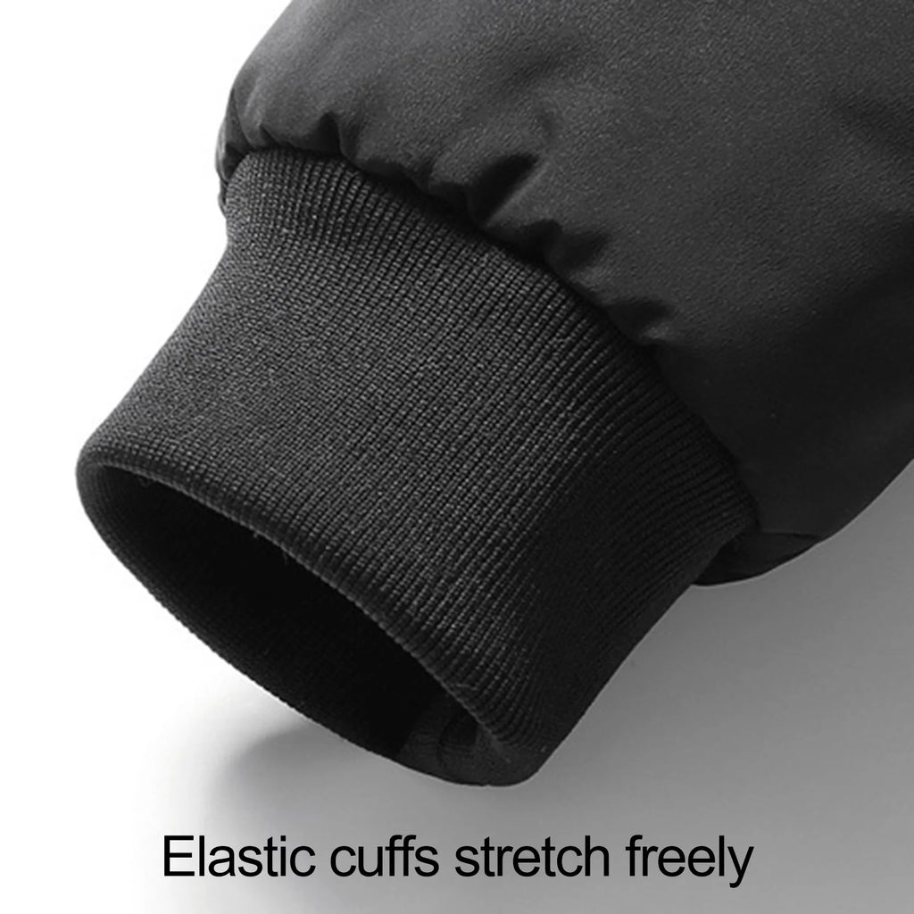 Chaqueta de mezclilla gruesa para hombre, abrigo de terciopelo, Parkas de piel, forro polar interior, invierno y otoño