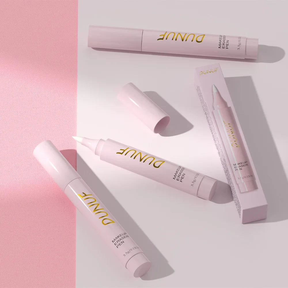 Lápiz de borrador de maquillaje, lápiz eliminador suave para labios, ojos, cara, herramienta de limpieza de poros, cuidado de la piel, debe tener fórmula sin tirar