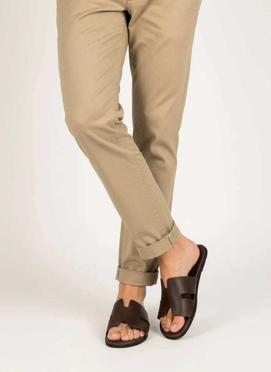 Nuevas sandalias casuales para hombre, para uso diario, baño, exterior, antideslizantes, resistentes al desgaste, ligeras y frescas.