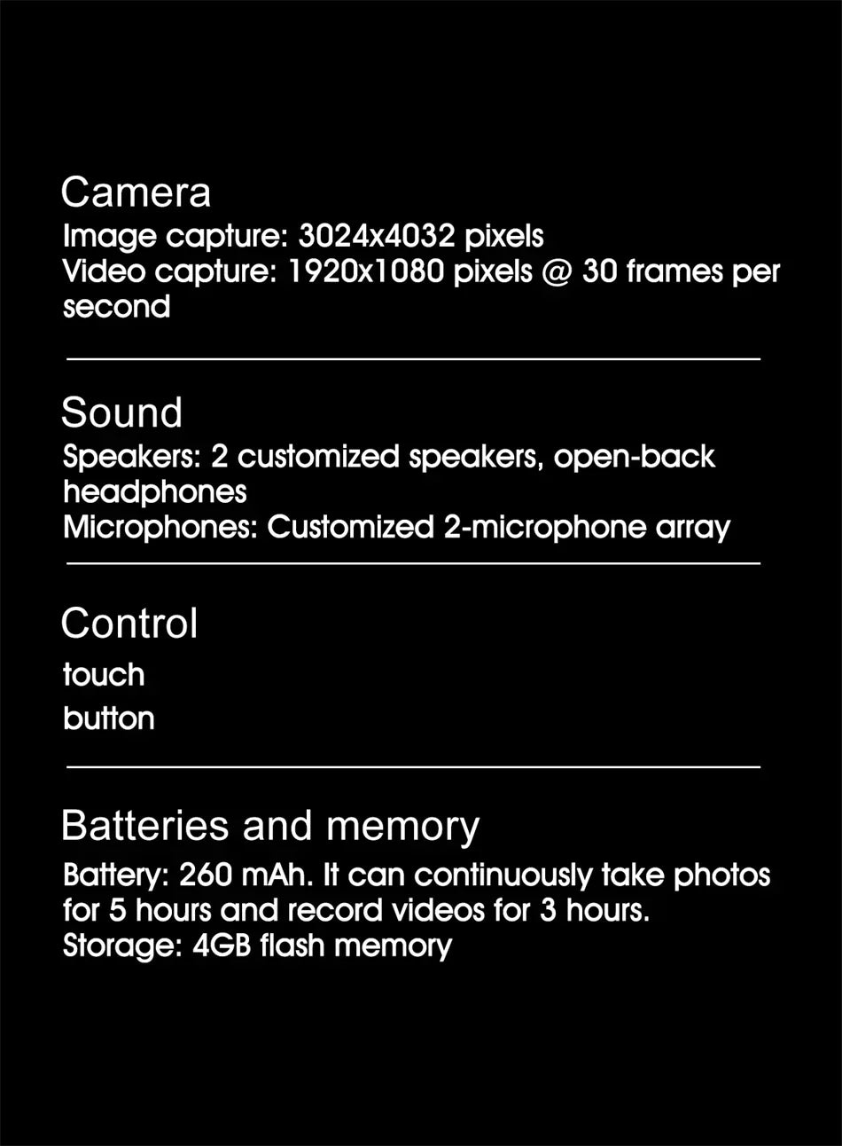 Lentes Inteligentes Lenovo con Cámara 8K, Asistente GPT, Bluetooth y Traducción en Tiempo Real