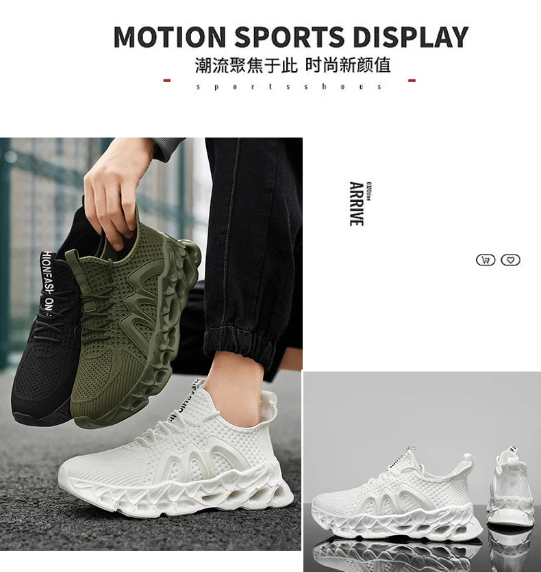 Zapatos de hombre, zapatillas de deporte informales para hombre, tenis, zapatos de lujo, zapatos de entrenamiento para carreras, zapatos transpirables, mocasines de moda, zapatos para correr para hombre