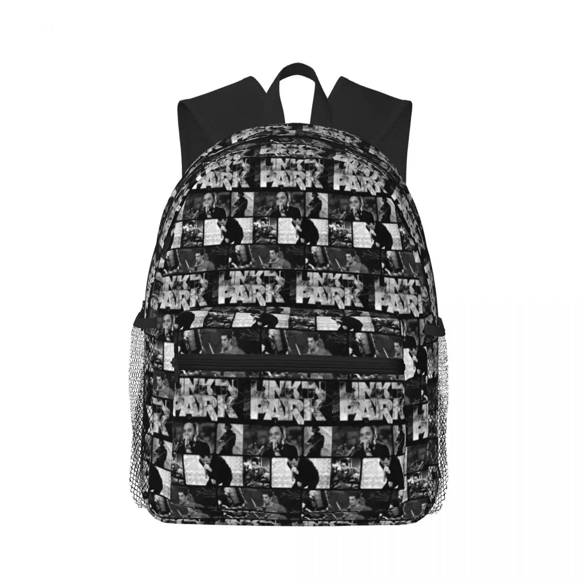 L-Linkin-S P-Park-S Band Mochila para estudiantes Mochila escolar Mochila de viaje para senderismo para niños y niñas Mochila de moda Bolsos de hombro