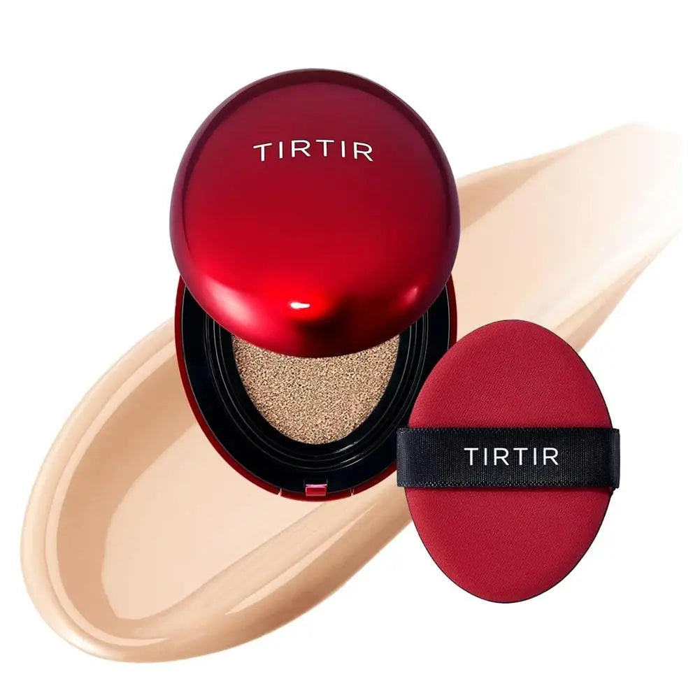 TIRTIR Cushion Foundation SPF50 PA+++ 72h Long Lasting Waterproof High Coverage Foundation Original Korean Makeup