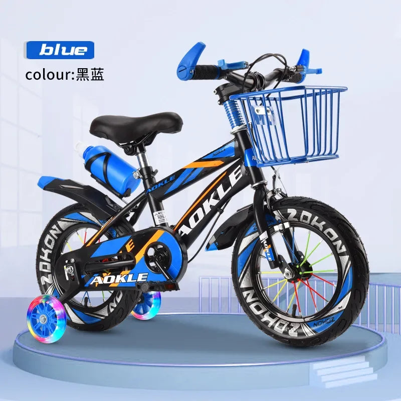 Kids' Bikes, 12-18 Inch Carbon Steel Frame Bikes for 2-10 Year Olds, Riding Bikes, Bikes for Boys and Girls, New