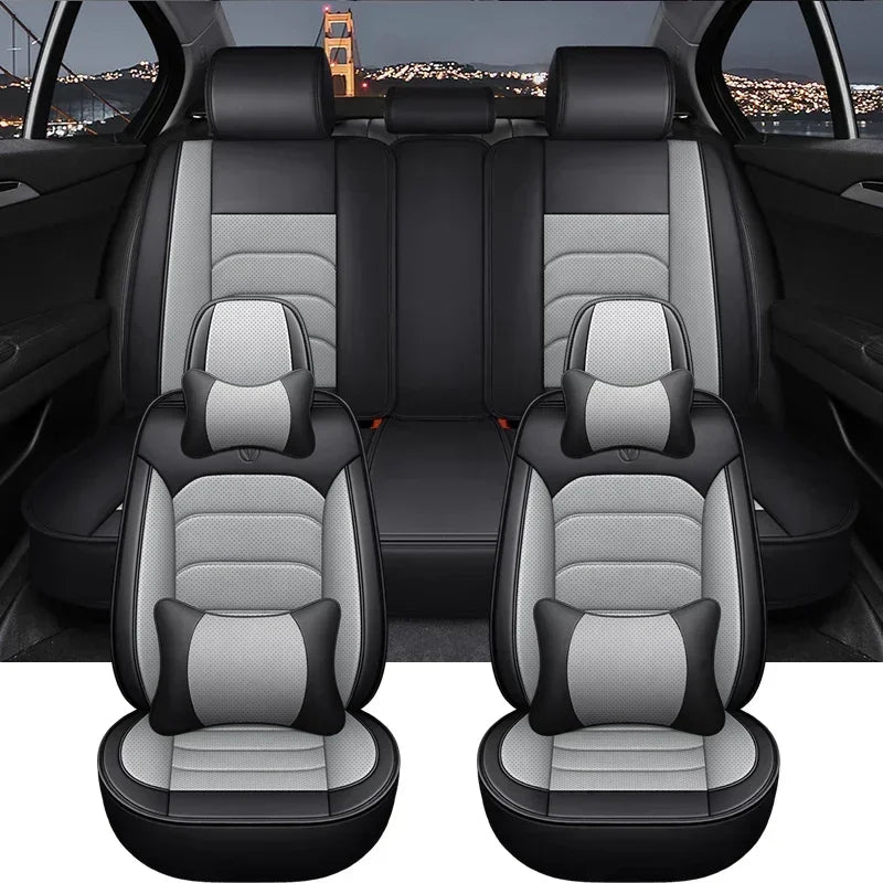 Fundas de Asiento 3D para Mercedes E-CLASS W210/W212/W213 – Cuero Sintético, Cobertura Total