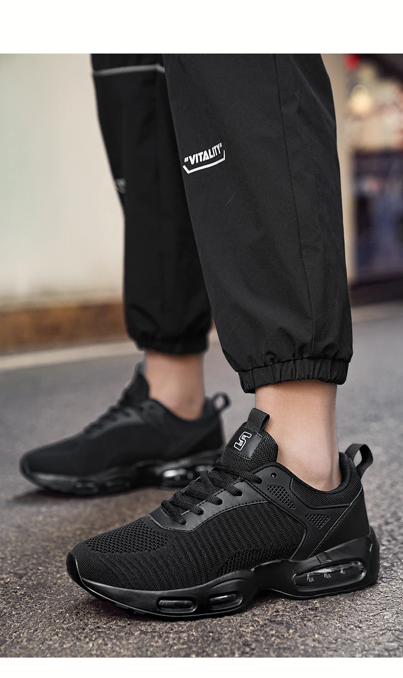Zapatillas deportivas antideslizantes para hombre y mujer, zapatos informales transpirables, ligeros y cómodos para caminar y Maratón