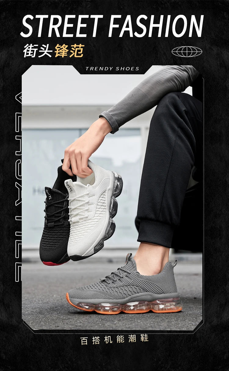 Zapatillas Deportivas Casuales Transpirables para Hombre, Zapatillas de Running de Lujo, Tenis Cómodos para Hombre y Mujer
