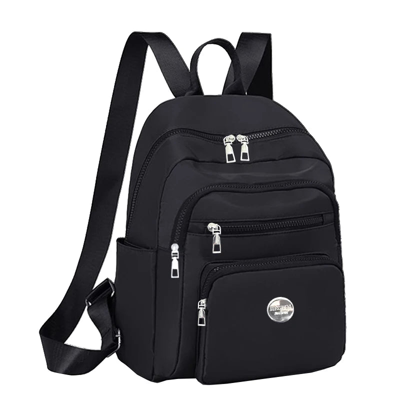 Bolso de doble hombro de nailon de estilo neutro para hombres y mujeres, adecuado para viajes de negocios, varios colores disponibles.
