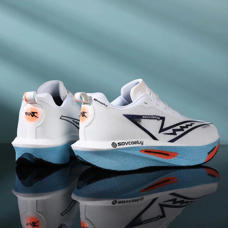 Zapatos Deportivos para Hombre, Transpirables, Versátiles, con Placa de Carbono que Absorbe Impactos, Zapatos Casuales Deportivos para Parejas