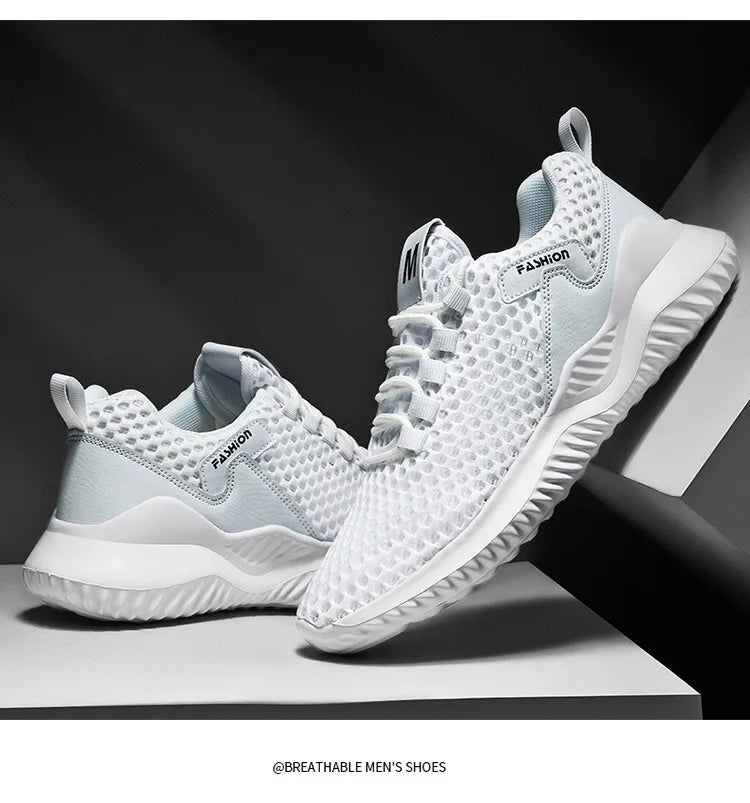Zapatillas de Verano 2026 para Hombre, Mocasines Transpirables de Malla, Zapatos Casuales Cómodos para Caminar, Zapatillas Deportivas para Correr