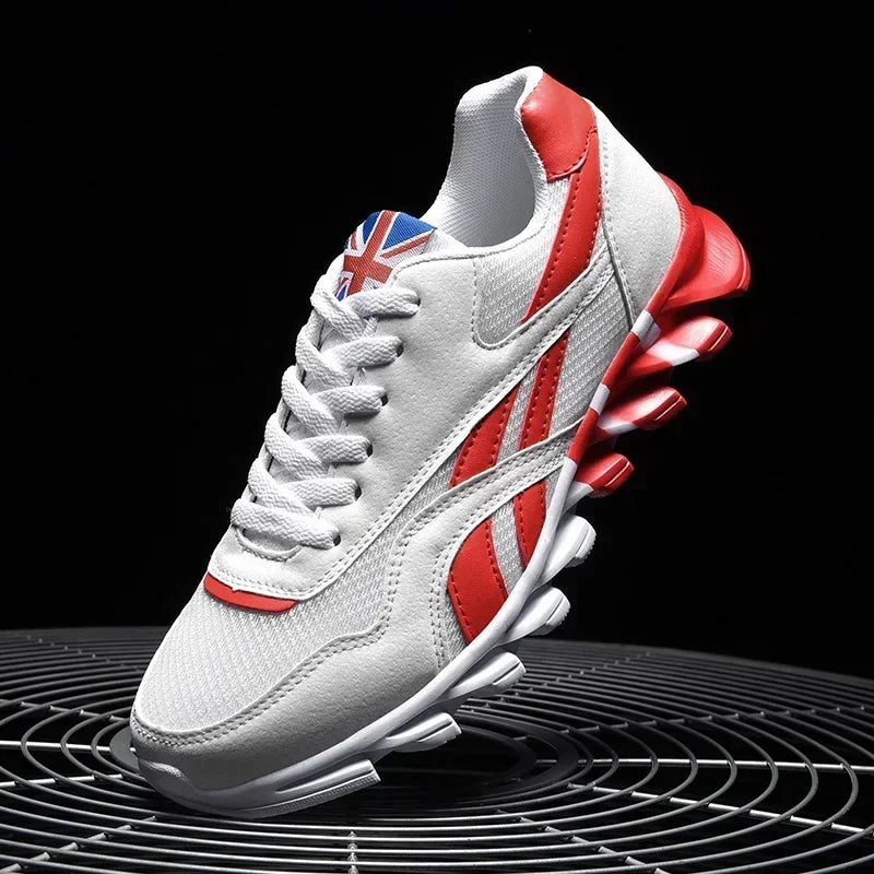 Zapatillas Deportivas para Hombre, Marca Trend, Tallas 36-48, Resistentes al Desgaste, con Amortiguación, Suela Gruesa, Transpirables, para Correr al Aire Libre