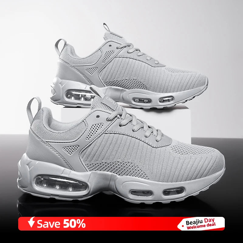 Zapatillas deportivas antideslizantes para hombre y mujer, zapatos informales transpirables, ligeros y cómodos para caminar y Maratón