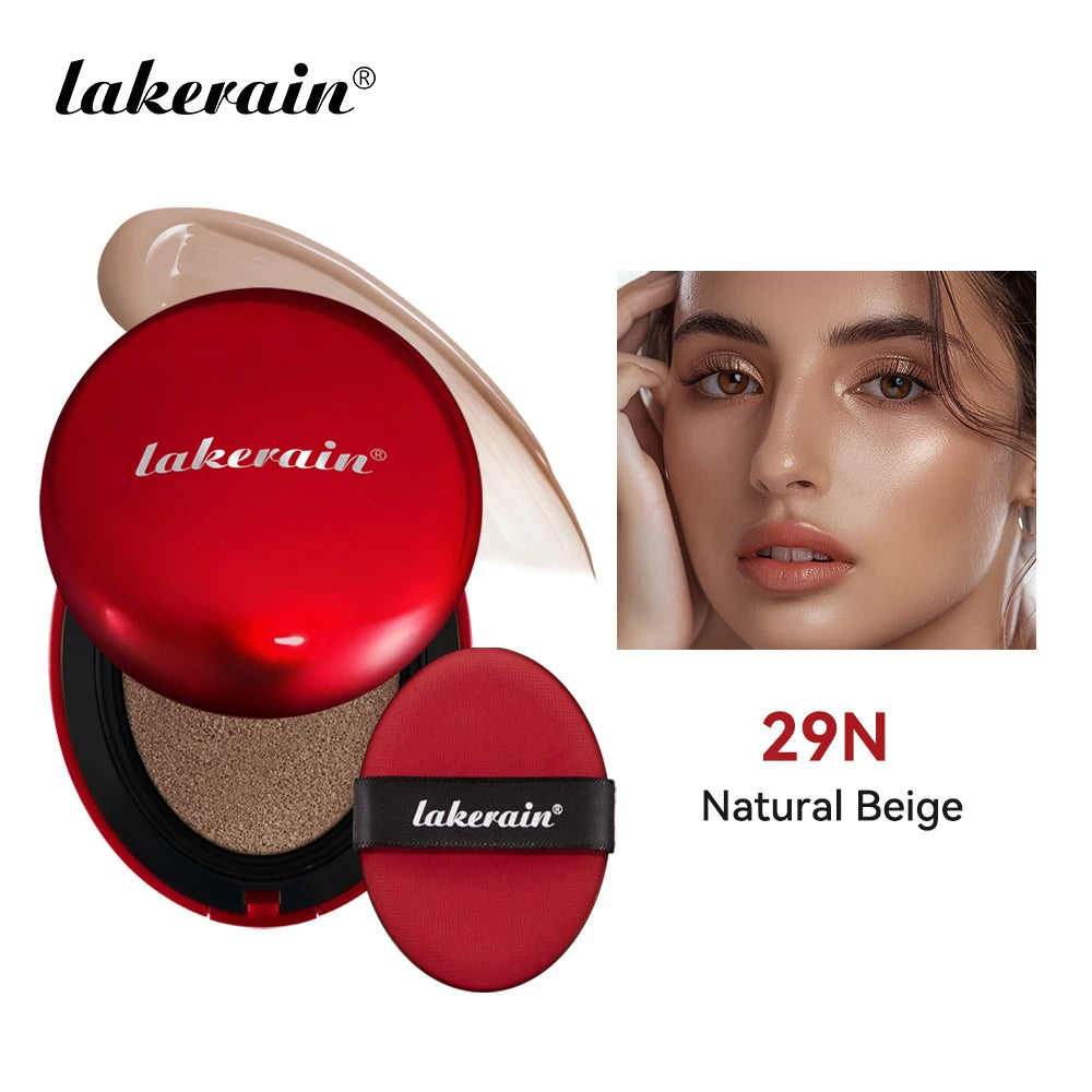 Mask Fit Red Cushion Foundation Long-Lasting Lightweight Buildable Coverage Semi-Matte Finish Korean Cushion Founda